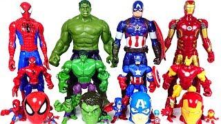 Marvel Avengers bigger and smaller transform rush - DuDuPopTOY