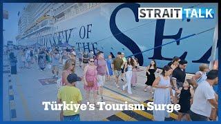 Türkiye’s Tourism Revenue Reaches $23.7B in the First Half of the Year