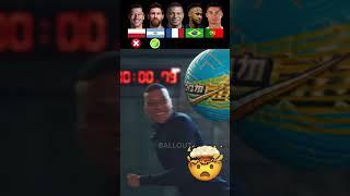 Messi VS Ronaldo VS Mbappe VS Neymar VS Lewandowski  Secret Training