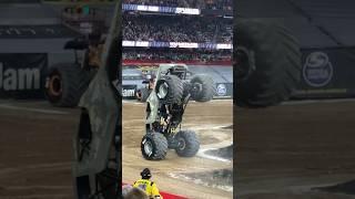 Soldier Fortune MOONWALK #monsterjam #monstertrucks #fullsend #wheelie #motorsport #shorts