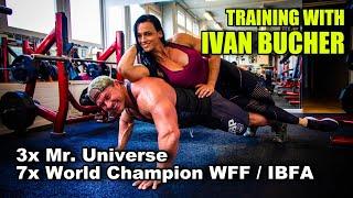 Training with 3x Mr. Universe  Arm Workout  Cindy Landolt