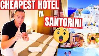 I Find The Cheapest Hotel In Santorini - I Was Shocked