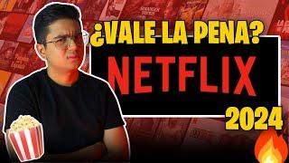 Así es NETFLIX ️  ¡Recorrido ¿VALE LA PENA 2024? ¿Que hay? ¡Catálogo y Precios