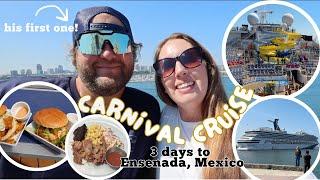 Carnival Cruise to Ensenada Mexico - 3 day cruise on the Radiance Eriks first cruise EVER