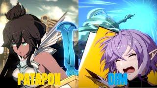 GBVSR High Level Gameplay Patapon Zooey VS Dim Grimnir