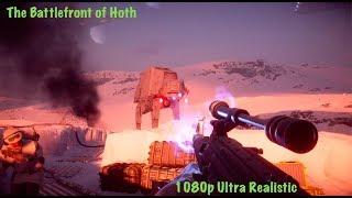 The Battle of Hoth - Cinematic Gameplay 1080p Ultra Realistic