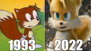 Evolution of Tails in Cartoons & Movies 1993-2022