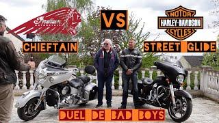 Harley Street Glide VS Indian Chieftain enfin la vérité