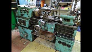 Old Lathe Restoration  Восстановление Токарного Станка 1А616