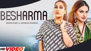 Besharma Full Video Afsana Khan Ft Himanshi Khurana  Yuvraj Hans  Gold Boy  New Songs 2022