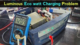 Luminous eco watt inverter battery not charging  Luminous eco watt+ 1050 charging light blinking