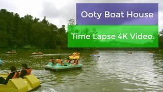 Ooty Boat House Time Lapse Video 4K