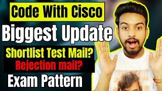 Code With Cisco 2024 Biggest Update  Cisco Ideathon  Exam Pattern  Test Mail  OFF Campus Drive