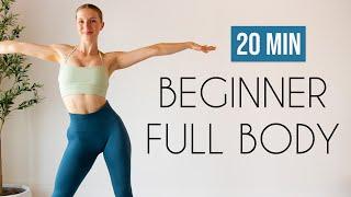 20 min FULL BODY Workout for TOTAL BEGINNERS Achievable No Equipment