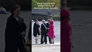 King Fredrik and Queen Marry of Denmark met King Carl Gustaf and Queen Silvia of Sweden