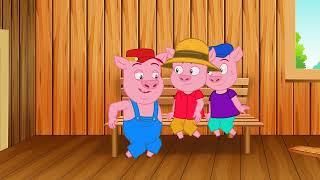 Les 3 Petits Cochons  Série - Episode 6  La Cabane dans les Arbres  Conte  Dessin Animé