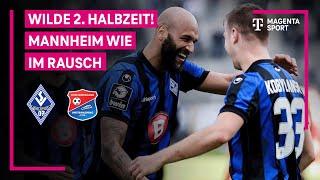 SV Waldhof Mannheim - SpVgg Unterhaching Highlights mit Live-Kommentar  3. Liga  MAGENTA SPORT