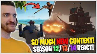 SO MUCH *NEW* CONTENT COMING TO SEA OF THIEVES 2024 NEW SHIP HARPOONGRAPPLE GUN? & MORE