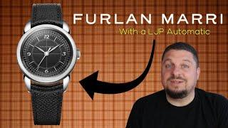 Furlan Marri Black Sector La Joux Perret Swiss Automatic Ref.  2116-A Vacheron Style for $1250