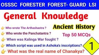 General knowledge 50 MCQImportant Ancient History Questions Selected History Questions