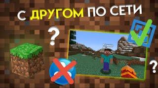 КАК ПОИГРАТЬ С ДРУГОМ И СОЗДАТЬ СВОЙ СЕРВЕР В МАЙНКРАФТ BedrockJava  100% СПОСОБ #minecraft #aterno