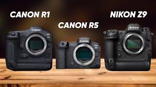 Canon R1 Vs Canon R5 Vs Nikon Z9  Leaks Confirmed
