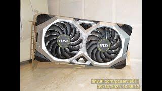 MSI Nvidia RTX 2060 6GB Ventus OC - MSI Kombustor Furmark 3200MB Torture 20+ mins