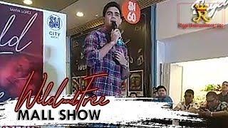 WILD AND FREE MALL SHOW  Juancho Trivino sings When You Say Nothing At All in SM Sucat