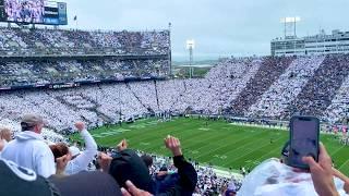 Penn State Singing Sweet Caroline Followed by a Noah Cain Rushing TD VS Pitt in 2019