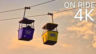 4K Sky Ride - On Ride - Cedar Point