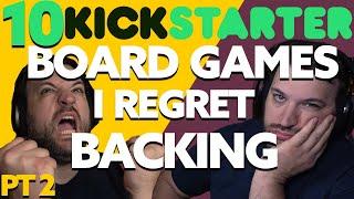 10 Kickstarter Board Games I Absolutely Regret Backing​  Biggest Mistakes