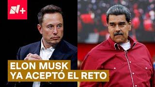 Nicolás Maduro reta a Elon Musk a una pelea a golpes - N+