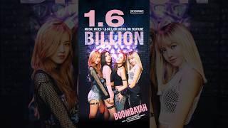 BLACKPINK - 붐바야 BOOMBAYAH MV HITS 1.6 BILLION VIEWS