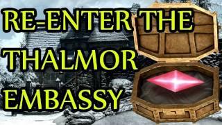 Skyrim GLITCH Re-enter Thalmor Embassy for missing Barenziah Stone