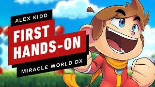 Alex Kidd in Miracle World DX The First Hands-On