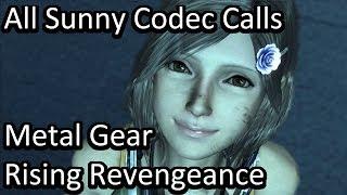 All Sunny Codec Calls Metal Gear Rising Revengeance