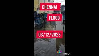 #chennaiflood2023 #chennaicyclone2023 #chennainews CHENNAI cyclone effect in #Velacheryflood area 