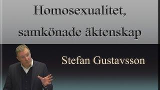 Stefan Gustavsson - Homosexualitet och samkönade relationer