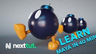 Maya Beginner Tutorial  Learn Maya in 40 min