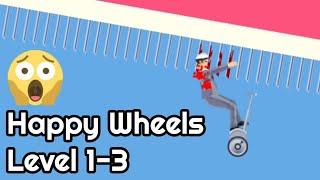 Happy Wheels Level 1-3 Android Gameplay