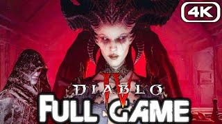 DIABLO 4 Gameplay Walkthrough FULL GAME 4K 60FPS No Commentary