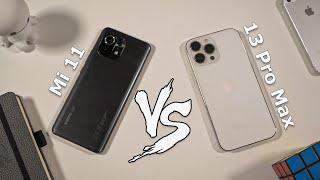 iPhone 13 Pro Max VS Xiaomi Mi 11 Performance & Battery Test