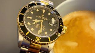 A Very Cool Rolex  Two Tone Submariner 16613