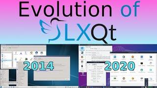 Evolution of LXQt from 0.7 to 0.15 2014 - 2020