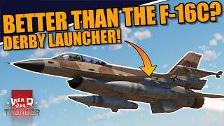 War Thunder - The DERBY is AMAZING WHAT is BETTER? F-16C with AIM-120s? or F-16D with DERBYs?