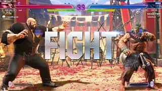 Street Fighter 6  SNAKE EYEZ Zangief Vs NEPHEW Akuma  Ranked Matchs