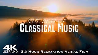 4K 30 Best of Classical Music 2024  DOLOMITES Drone Mozart Beethoven Grieg Chopin Tchaikovsky