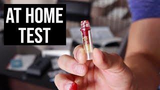 AT HOME Testosterone test  Lets get checked