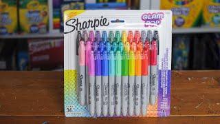 NEW Glam Pop 34 Sharpie Markers