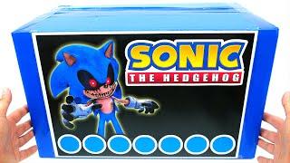 Sonic EXE Unboxing  ASMR Review Sonic.EXE Figures